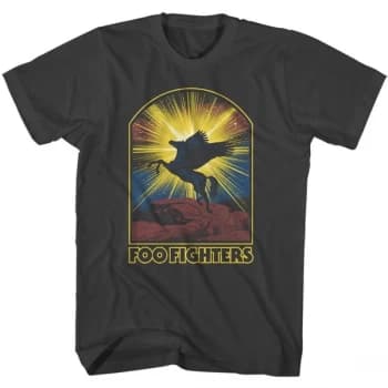 Foo Fighters - Pegasus Unisex XX-Large T-Shirt - Black