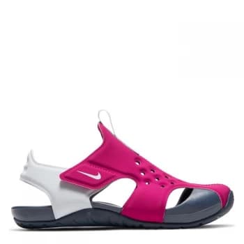 Nike Sunray Protect 2 Junior Boys Sandals - Fireberry