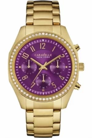 Ladies Caravelle New York Melissa Chronograph Watch 44L197