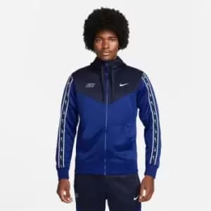 Nike Sportswear Repeat Mens Full-Zip Hoodie - Blue