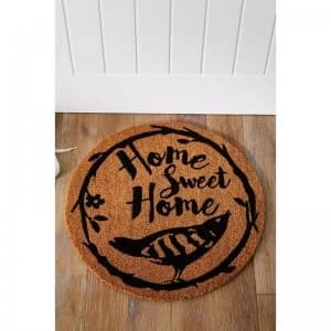 Astley Home Sweet Home Round Coir Ma