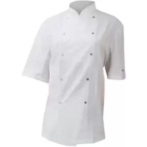 Dennys AFD Mens Chefs Jacket / Chefswear (Pack of 2) (M) (White) - White