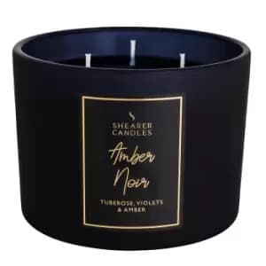 Amber Noir Multi Wick Scented Candle 620g