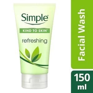 Simple Kind To Skin Refreshing Facial Wash Gel 150ml