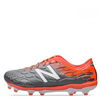 New Balance Visaro Pro FG Football Boots - Grey/Orange