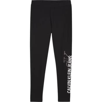 Calvin Klein Jeans Vertical Insert Leggings - CK BLACK BEH