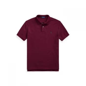 Polo Ralph Lauren Custom Slim Fit Polo - Classic Wine