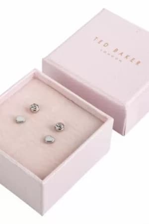 Ted Baker Jewellery Sarna: Crystal Stud/Heart Gift Set TBJ2401-01-02