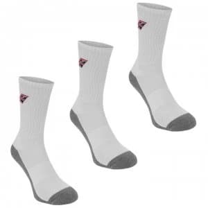 Ben Sherman Sport Crew Socks 3 Pack Mens - White