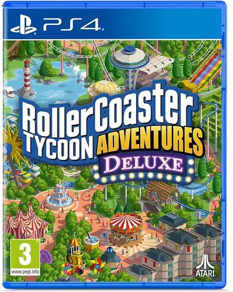 Roller Coaster Tycoon Adventures Deluxe PS4 Game