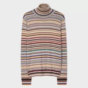 Paul Smith Womens Knitted Pullover Roll Neck