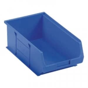 Barton Tc4 Small Parts Container Semi-Open Front Blue 9.1L 200X355X125