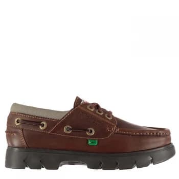 Kickers Lennon Boat Shoes - Brown