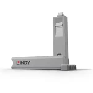 Lindy USB Type C Port Blocker white