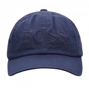 BOSS Fritz Logo Cap - Navy