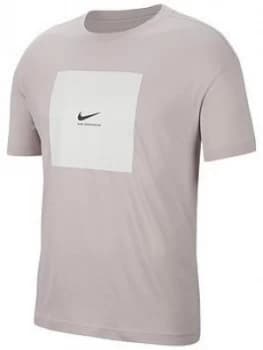 Nike NSW Oversized Lux T-Shirt - Lilac Size L, Women