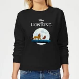 Disney Lion King Hakuna Matata Walk Womens Sweatshirt - Black
