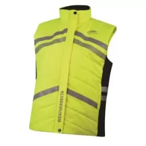 Weatherbeeta Reflective Quilted Gilet - Yellow
