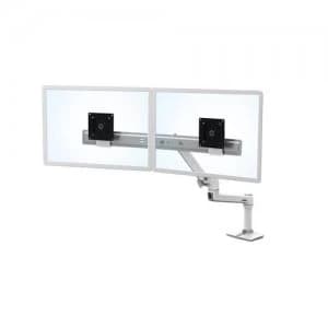 Ergotron LX Series Desk Dual Direct Arm 63.5cm (25") Freestanding White