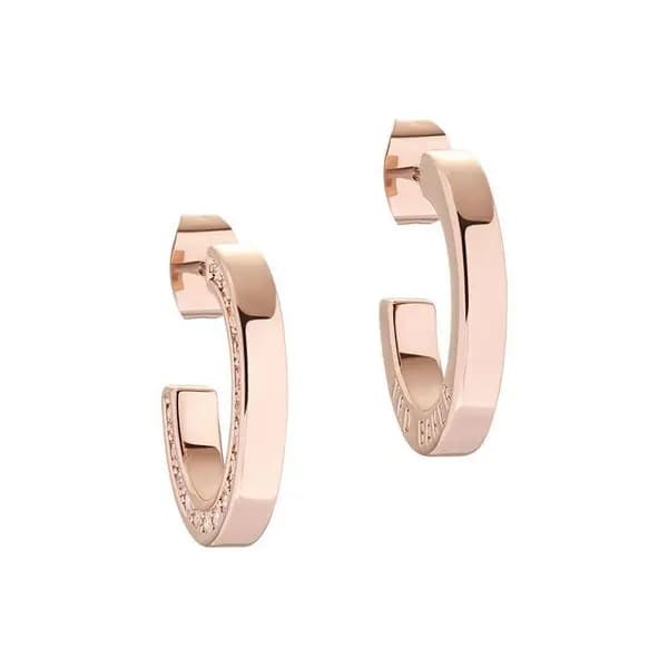 Ted Baker SENATTA Crystal Hoop Earrings For Her One Size Pink 71895206000