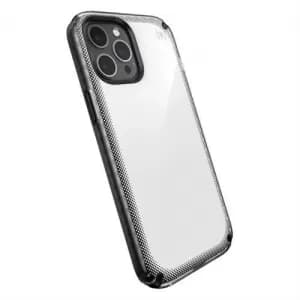 Speck Presidio 2 Armor Cloud Clear Black White iPhone 12 Pro Max Phone