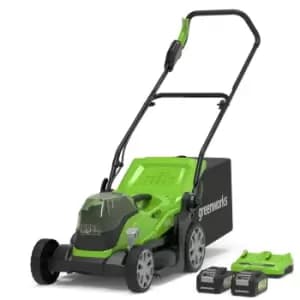 Greenworks G24X2LM36 360mm 48V Cordless Rotary Lawnmower