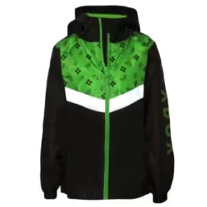 Xbox Boys Controller Raincoat (10-11 Years) (Black/Green)
