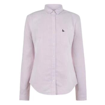 Jack Wills Homefore Stripe Classic Shirt - Pink