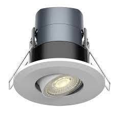 Kosnic Magnetic bezel Mauna Plus Tilt fire rated downlight White - KPT-06DTBZ-WHT