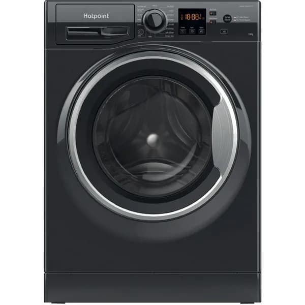 HotpointX NSWM1046BSUK 10KG 1400RPM Anti-Stain Washing Machine