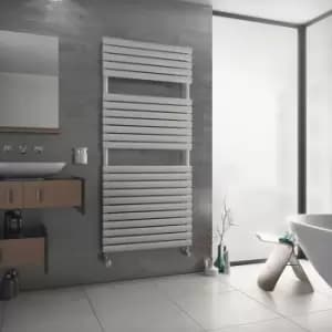 Ximax Nestor Vertical Designer Towel Radiator White (H)1164mm (W)600 mm