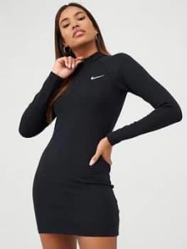 Nike Nsw Ls Dress - Black