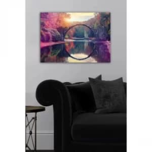 1055527511-5070 Multicolor Decorative Canvas Painting