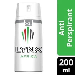 Lynx Dry Africa Aerosol Anti-Perspirant Deodorant 200ml