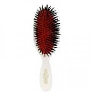 Mason Pearson Pure Boar Bristle Pocket Sensitive Brush White SB4