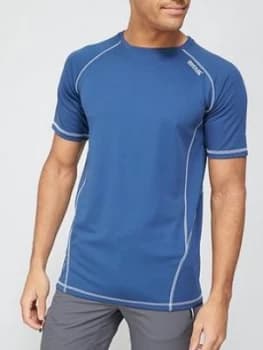 Regatta Virda T-Shirt - Blue, Size S, Men