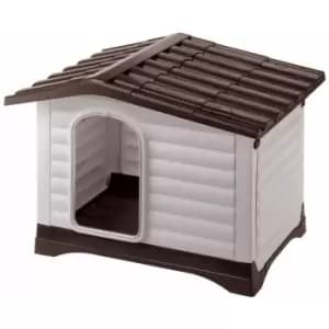 Doghouse Villa 90 Grey 88x72x65cm - Ferplast