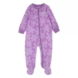 Nike Daisy Footed Coverall Baby Girls - Purple