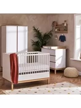 Obaby Astrid Mini 3 Piece Nursery Furniture Set - White
