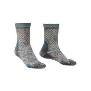 Bridgedale HIKE Ultra Light Coolmax Performance - Extra Large Grey/Dk Grey