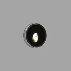 Dang LED Outdoor Recessed Wall Light Black IP67