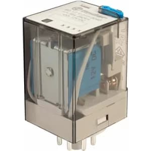 Finder 60.12.9.012.0040 12V Relay DPDT DC Octal Base Fitting