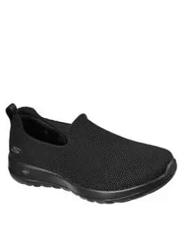 Skechers Go Walk Joy Plimsolls - Black, Size 4, Women