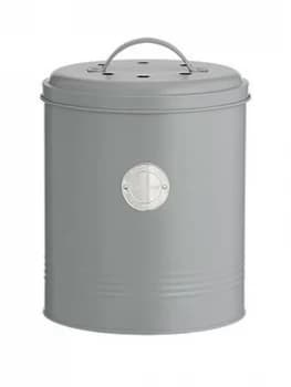 Typhoon Living Compost Caddy In Grey