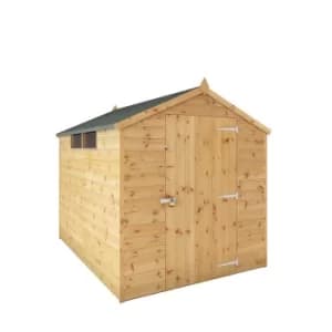 Mercia 8ft x 6ft Premium Shiplap Security Apex Shed