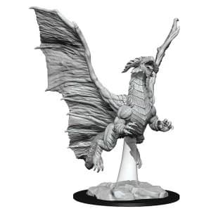 Dungeons & Dragons: Nolzur's Marvelous Unpainted Minis: Young Copper Dragon
