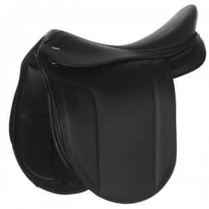 Tekna Pony Show Saddle - Black