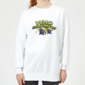 Toy Story Who Squeaked Womens Sweatshirt - White - 3XL