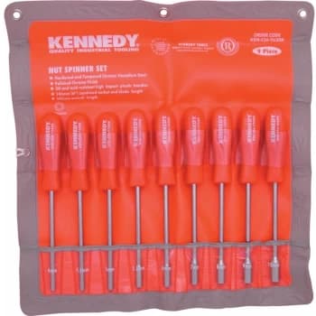 9-Pce Metric Nut Spinner Set - Kennedy