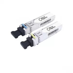 MicroOptics SFP 1G Bidi Pair, SMF, 3 km, Compatible with Ubiquiti UF-SM-1G-S